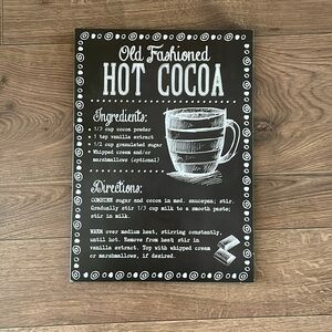 Hot Cocoa Sign